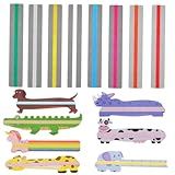 JBFadzmat 15pcs Dyslexia Readings Tools with Highlighting, Colorful Guided Read Strips for Children, ADHD Read Tools, Reading Strips for Children and Teachers