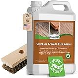 DeckMax Premium Deck Cleaner Kit | Deck Cleaner and Mildew Remover | Cleans up to 1,500 Sq. Ft. | Safe for Trex, Timbertech & Wood Decking | Powerful & Eco-Friendly Deck's Cleaning Solution