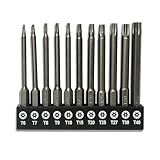 aiyun 11-Piece Shark Vacuum Screwdriver Security Bit Set, S2 Steel Magnetic Security Screwdriver Set 3 Inch Star Driver Bit Set Screwdriver for Shark Vacuum T6-T40 (75mm Length)