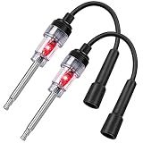 YEYETUO 2PCS Spark Plug Tester, Ignition Coil Tester for Engines for Cars