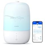 GoveeLife Smart Humidifiers for Bedroom, 3L Top Fill Cool Mist Humidifiers with Essential Oil Diffuser, Humidity Control, WiFi Air Humidifier with Night Light, for Baby, Plants, Home, Work with Alexa