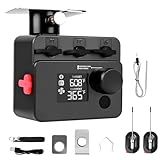 Bluetooth BBQ Grill Temperature Controller, Automatic Smoker Fan for Big Green Egg, Kamado Joe, Primo, Vision Grill, Akorn Kamado (External Power Source Required)