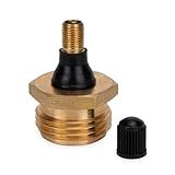 Camco RV Brass Blow Out Plug - Essential RV Winterizing Tool - Heavy-Duty Brass Construction - Helps Clear Your Water Lines During RV Winterization and Dewinterization (36153)