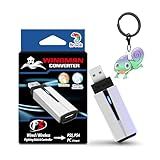 Brook Wingman P5 - P5 P4 PC Controller Converter with Wireless and Wired Support Vibration Six-Axis Motion Turbo Macro Remap via Converter Center Software (Exclusive Version)