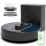 Robot Vacuum and Mop Self-Emptying: 6000Pa Robotic Vacuum 5-In-1 LiDAR Navigation with Mapping/No-Go Zones for 90 Days Hands-Free Cleaning, Alexa/APP Robot Vacuum for Pet Hair & Hard Floor & Carpet