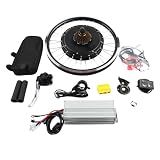 TOWIUOA Ebike Conversion Kit, 48V 1000W Electric Bike Conversion Kit 20" Front/Rear Wheel E-Bike Conversion Kits with Crankshaft Speed Sensor Led Display Brushless Controller