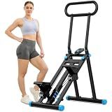 HXD-ERGO Stair Stepper for Home with 6 Adjustable Resistance for Full Body