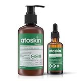 Atoskin Shampoo & Atoskin Scalp – Duo for Flaky, Oily, or Sensitive Scalp – Gentle Formula with Botanical Extracts