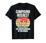 Investing Buy&Hold Stock Market I Compound Interest Wonder T-Shirt
