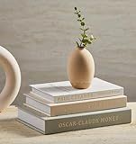 Aesthetic Decorative Books - Coffee Table Books Decor - Faux Decor Book Storage Box for Decoration - Set of 3 Linen Fake Book for Home Table Decor - Bedside Tables Decors - Home Room Bookshelf Decors