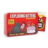Exploding Kittens 10th Anniversary Collectible Tin 2-5 Players, Ages 7+