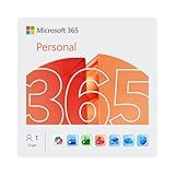 Microsoft 365 Personal | 12-Month Subscription, 1 person | Word, Excel, PowerPoint | 1TB OneDrive cloud storage | PC/Mac Instant Download | Activation Required