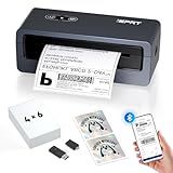 iDPRT Bluetooth Thermal Shipping Label Printer 4x6 Label Maker for Small Business Packages, Compatible with Android,iPhone and Windows, and Works with Ebay, Amazon, Shopify, USPS