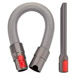 Fullclean Extension Hose and Crevice Tool Compatible with Dyson Gen 5 V15 V12 V11 V10 V7 V8 Absolute Detect Torque Drive Cyclone Cordless Handheld Vacuum Cleaner