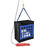 Fire Emergency Escape Bag for Pets up to 100 Pounds - Rope 50ft Incl. - Safety Equipment Carrier - Rapid Rescue Bag for Pets Animals (Large 28"x21"x14") - Life-saving Tool for Dogs, Cats - Rescue Sack