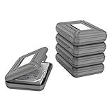 ORICO External Hard Drive Case for 3.5 Inch HDD/SSD 5 Packs Portable Hard Drive Carrying Protective Storage Box Anti-Static and Shockproof -PHX5S