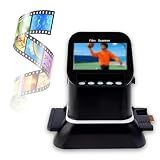 High-Resolution 22MP Film & Slide Scanner - Converts 35mm, 120, 126, 127, 135 Negatives to JPEG Images, USB Powered, Perfect for Photo Preservation & Digital Archiving