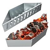 BBQCuker Charcoal Basket,Set of 2 Charcoal Tray for 22/26'' Weber Charcoal Grills, Charcoal Holder for Charcoal Grill Accessory