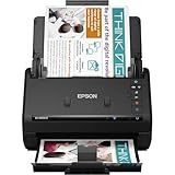 Epson Workforce ES-500W II Wireless Color Duplex Desktop Document Scanner for PC and Mac, with Auto Document Feeder (ADF) and Scan from Smartphone or Tablet