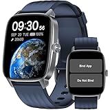 DAVIKO Pedometer Watch Senior Friendly No App/Phone Required, Waterproof Fitness Tracker Watch with Step Counter Calories/Sleep Tracker for Walking Running for Men Women