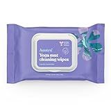 ASUTRA Yoga Mat Cleaning Wipes (Lovely Lavender), 1 Pouch (30 Wipes) - No Slippery Residue, Deep-Cleansing for Fitness Gear & Gym Equipment
