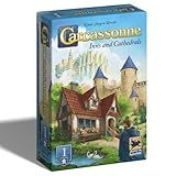 Hans Im Gluck Carcassonne Inns & Cathedrals Board Game Expansion - Add Strategic Depth with New Land Tiles, Large Meeples & Pink Follower Set, Kids & Adults, Ages 8+, 2-6 Players, 45 Minute Playtime