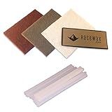 RaceWax Ptex Ski Base Repair Kit 10 clear p-tex metal scraper +3 3M pads - (RD-1124)