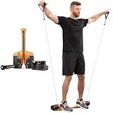 MAXPRO SmartConnect Portable Gym System 450+ Exercises, 300 lbs Resistance