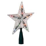 Kurt Adler Multi-Colored Crystal Star Treetop