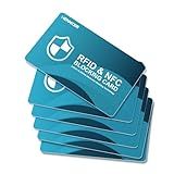 2025 NEW RFID Blocking Card, 6 Pack Fuss Protection for Entire Wallet Shield, Credit Card Protector NFC Bank Debit Blocker, Identity Theft Prevention for Passport Travel Security (6)