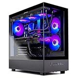 Skytech Gaming Azure 3 Gaming PC, AMD Ryzen 7 9700X 3.8GHz, NVIDIA RTX 5060, 1TB NVMe SSD, 16GB DDR5 RAM 6000, 850W Gold ATX 3 PSU, 360 ARGB AIO, Wi-Fi, Win 11, Desktop