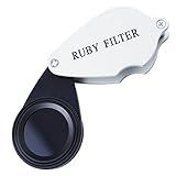 Foldable Ruby Filter Identification Tool for Emerald and Gemstones