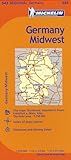 Michelin Germany Midwest Map 543 (Maps/Regional (Michelin))