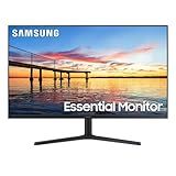 Samsung 32-Inch Flat Computer Monitor, 75Hz, Borderless Display, AMD FreeSync, Game Mode, Advanced Eye Care, HDMI and DisplayPort, LS32B304NWNXGO, 2024