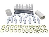 Manifold Hot Tub Spa Part 12 3/4" Outlet with Coupler Kit Video How to