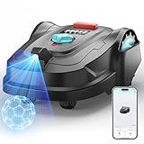 YARDCARE 2026 M800Plus GPS+3D Vision Cordless Robot Lawn Mower with Bow-Shaped Path Mowing, APP Control, Robotic Lawnmower with Obstacle Avoidance, Auto-Charging for Lawns up to 8611 sq.ft
