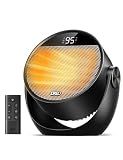 DREO Space Heater 1500W, 60° Adjustable Tilt, Portable Heater for Office