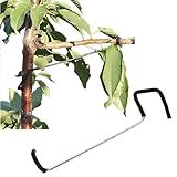 WLSANX Fruit Tree Limb Spreader 20pcs,10inch Branch Puller,New Fruit Branch Spreader Plastic Hose Wrapped Iron Wire Don't Damage Branches,Tree Open Angle Pull Branch Bending Tool (26T)