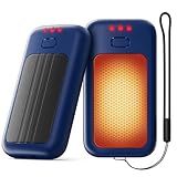 Hand Warmers, 2 Pack Rechargeable Hand Warmer, Pocket Heating Electric Hot Hands Handwarmers, Camping Hunting Gear, Gifts for Women, Men, Christmas, Golf, Portable Outdoor Heater (Blue)
