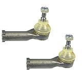 Pair Set of 2 Front Female Thread Steering Tie Rod Ends Delphi For Jaguar X-Type