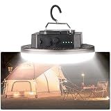 Transparent Portable Rechargeable LED Camping Lights,Waterproof Outdoor Light with 5000Lm,Super Bright Hanging Lanterns for Tents, Canopies & Outdoor Emergencies