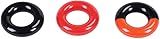 LH90H Golf Swing Weight Rings (3-Pack) – Donut‑Style Weighted Warm‑Up Accessories for Drivers, Irons & Woods