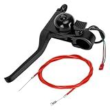 XIKOBY Universal Left Brake Handle Lever & Brake Cable Compatible with GOTRAX GXL V2 Electric Scooter Apex Pro XL Rival XR Elite E-Scooter Replacement Parts Accessories