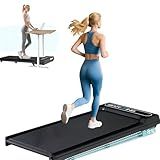 BARWING 6.5MPH Walking Pad Treadmill Under Desk Walking Pad with Incline 330 lbs Mini Portable Walking Treadmill for Home Small Office with Remote Control Incline Walking pad Under Desk