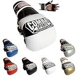 Combat Sports Max Strike MMA Training Gloves, Open Palm Fingerless Gloves for MMA, Muay Thai, and Kickboxing