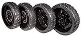 WILDFLOWER Tools Lawn Mower Wheel Kit for Honda HRN216, 2 42710-VR8-N00ZA & 2 44710-VR8-N00ZA
