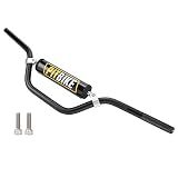 Universal 7/8" 22mm Dirt Pit Bike Handlebars with Crossbar, Foam Pad-Black