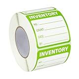 INKNOTE 600 Pcs Inventory Stickers Control Labels for Shipping Handling Packing Moving Marking Organizing Notating Items 2 X 2 Inch