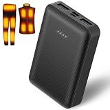 CYCYHEAT 10000mAh Battery Pack for Heated Vest Jacket Coat Pants Blanket | 5V2A USB Port Replacement Battery Pack for Heated Camping Chair and Heating Underwear Clothing