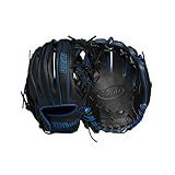 Wilson 2024 A700 PF 11.25" Infield Baseball Glove - Black/Royal, Right Hand Throw